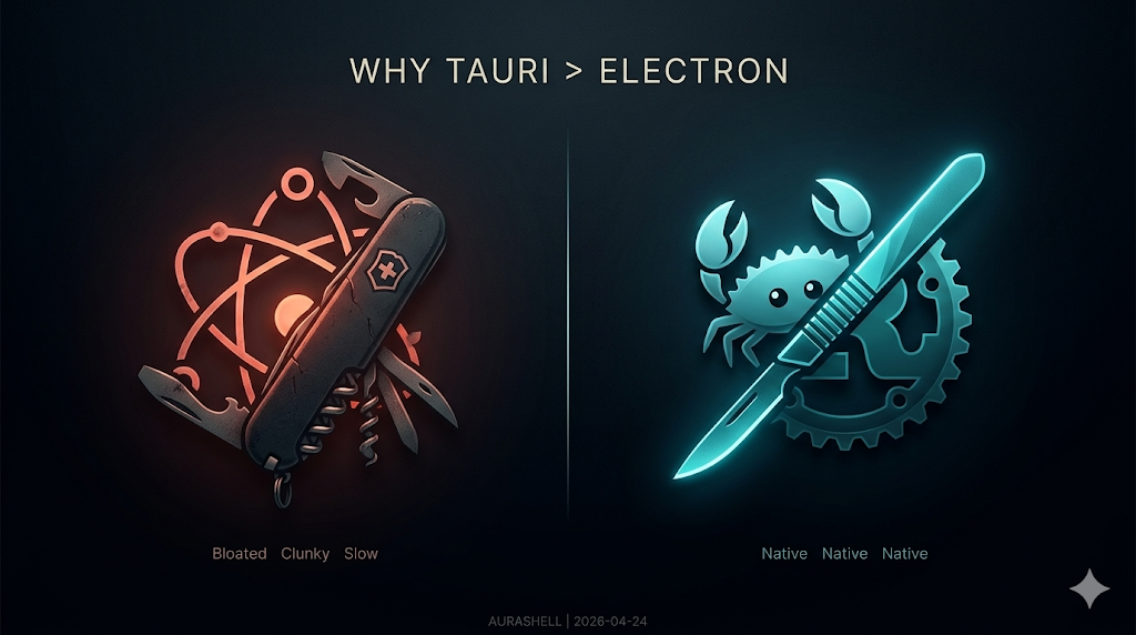 为什么我选择了 Tauri 而不是 Electron 来实现这个桌面工具？